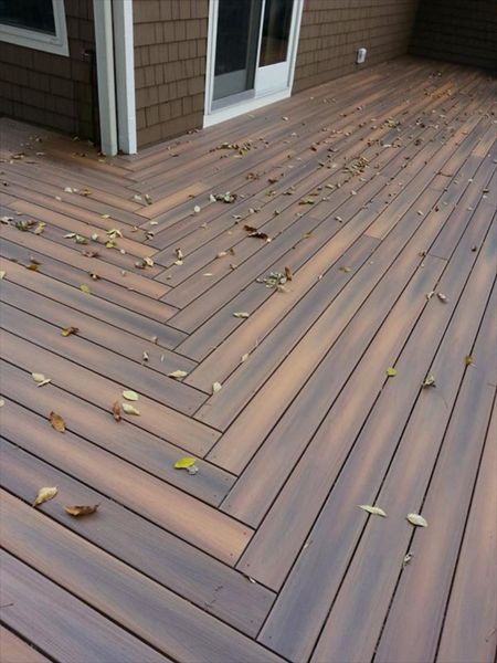 Custom carpentry was used on this New Cannan Deck Build. Just add an outdoor kitchen to complete this dream deck.