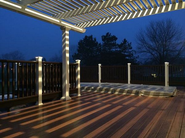 Pergola and Transcend rail