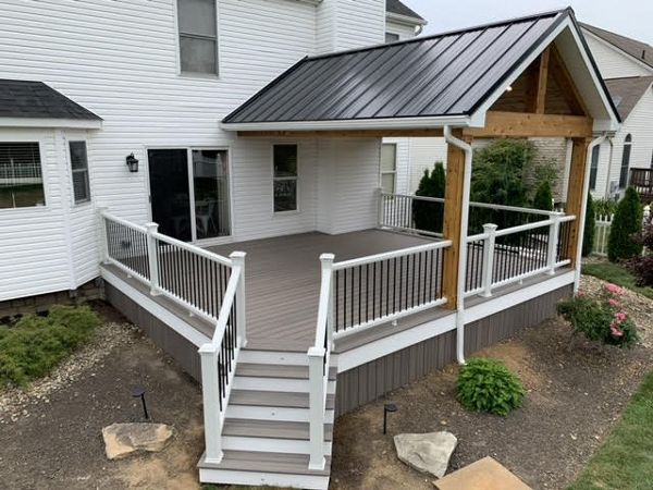 Rocky Harbor covered deck