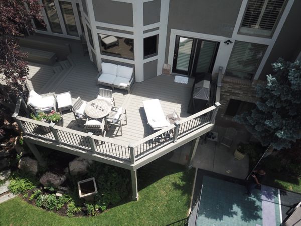 Gravel Path Deck with Transcend Railing Ogden City