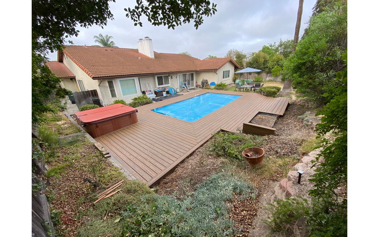Trex Pool Deck