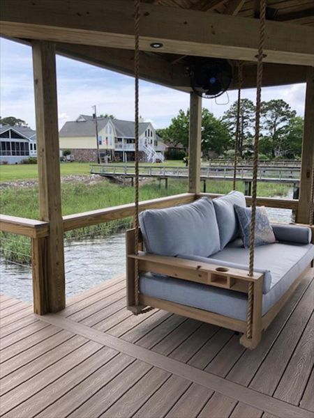 Trex Transcend Rope Swing Decking in Savannah, GA