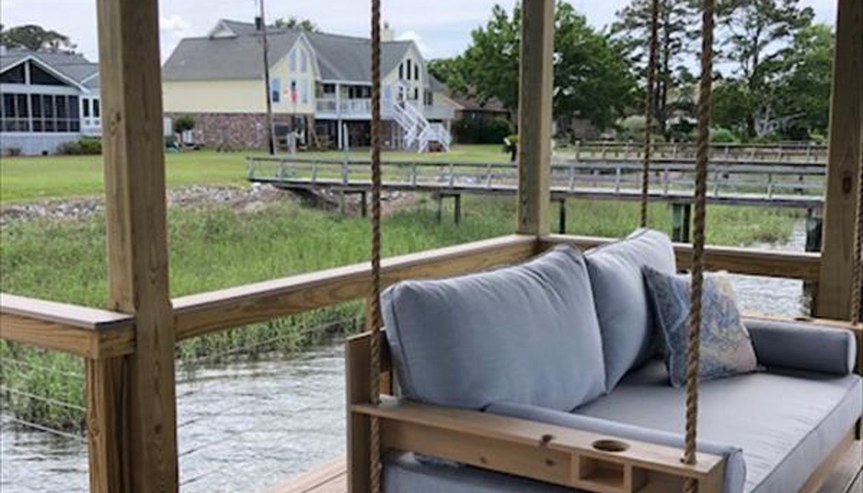 Trex Transcend Rope Swing Decking in Savannah, GA