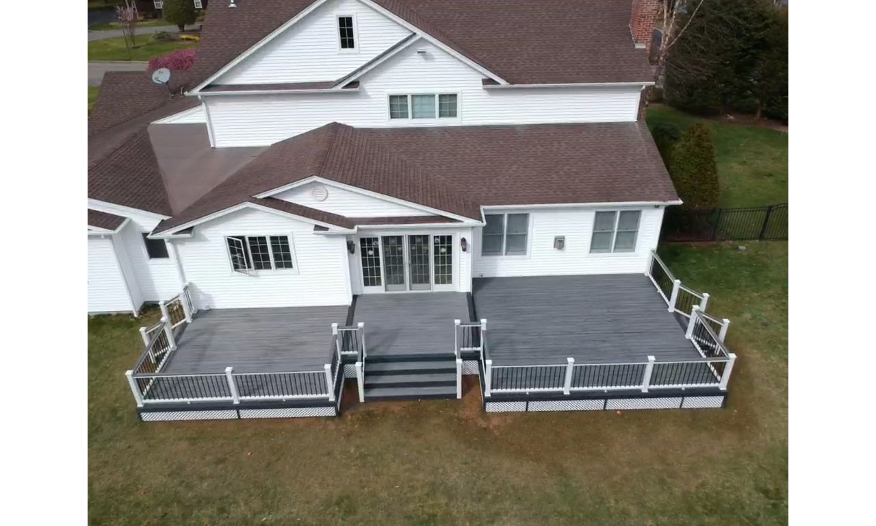 Island Mist with Winchester Gray border.