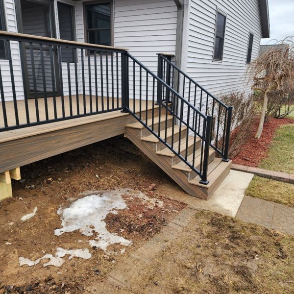 Hickock trex deck project