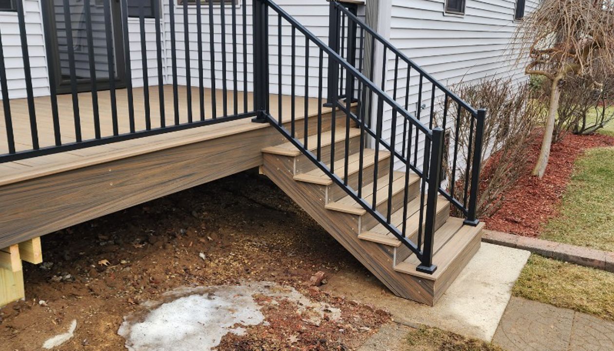 Hickock trex deck project
