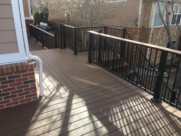 Trex Deck Saddle Brown Highlands Ranch, CO