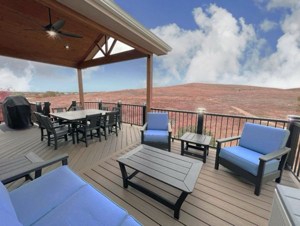 TREX Enhance deck in Costal Bluff in Erie, CO