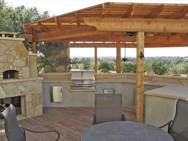 Trex composite outdoor living space, greater Austin metro, TX