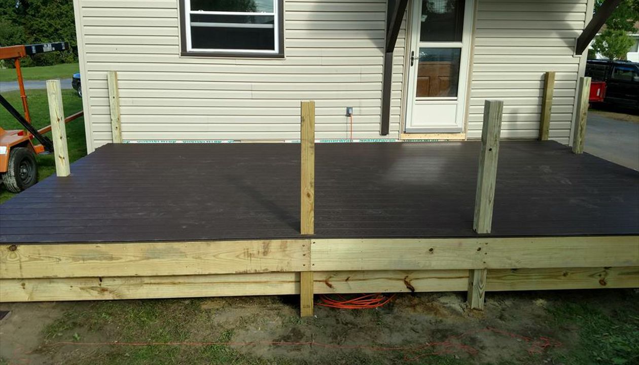 Trex select decking