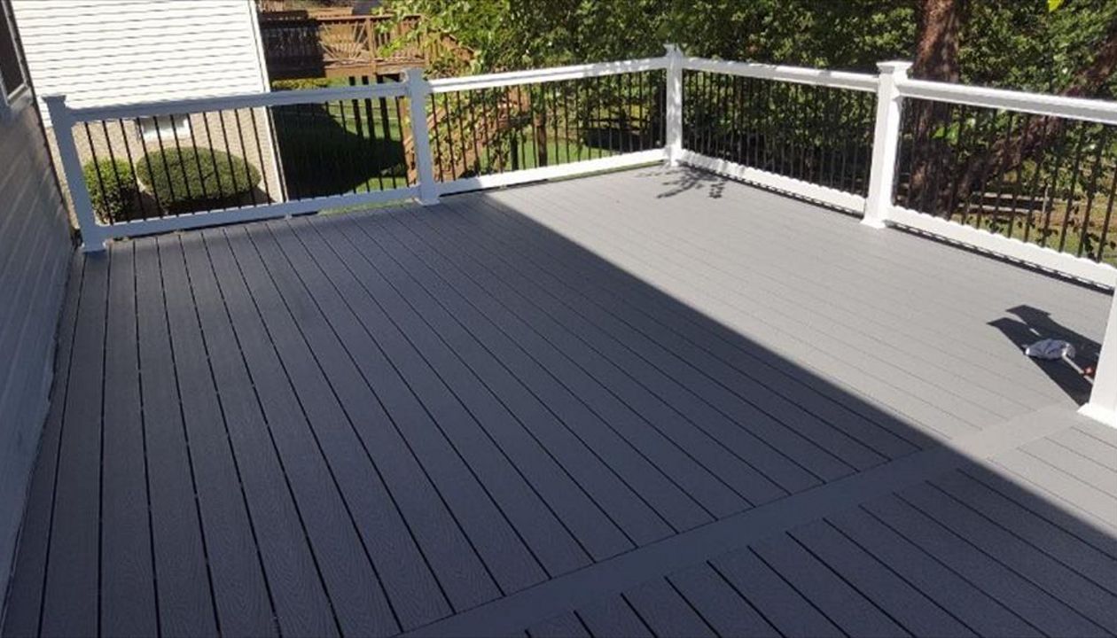 Trex Select- Pebble Grey Deck Resurfacing