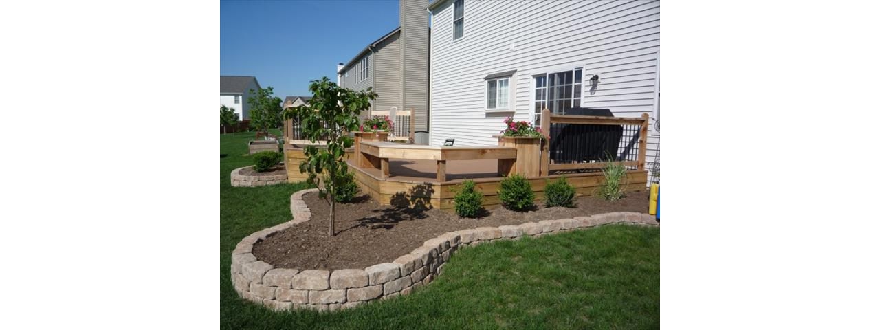 Deck w/ Trex Top Decking