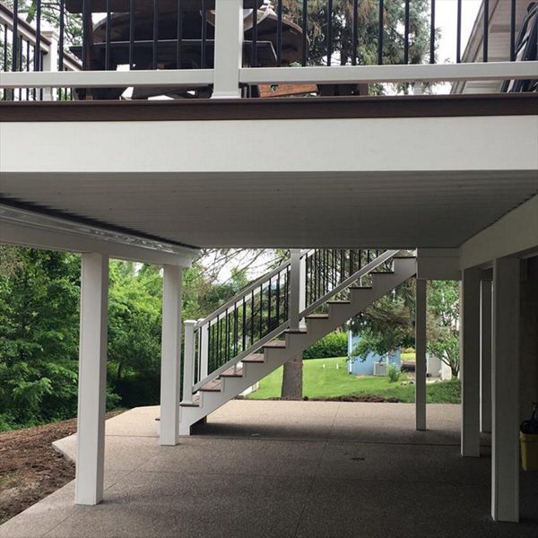 Underdeck Ceiling Under Trex Deck