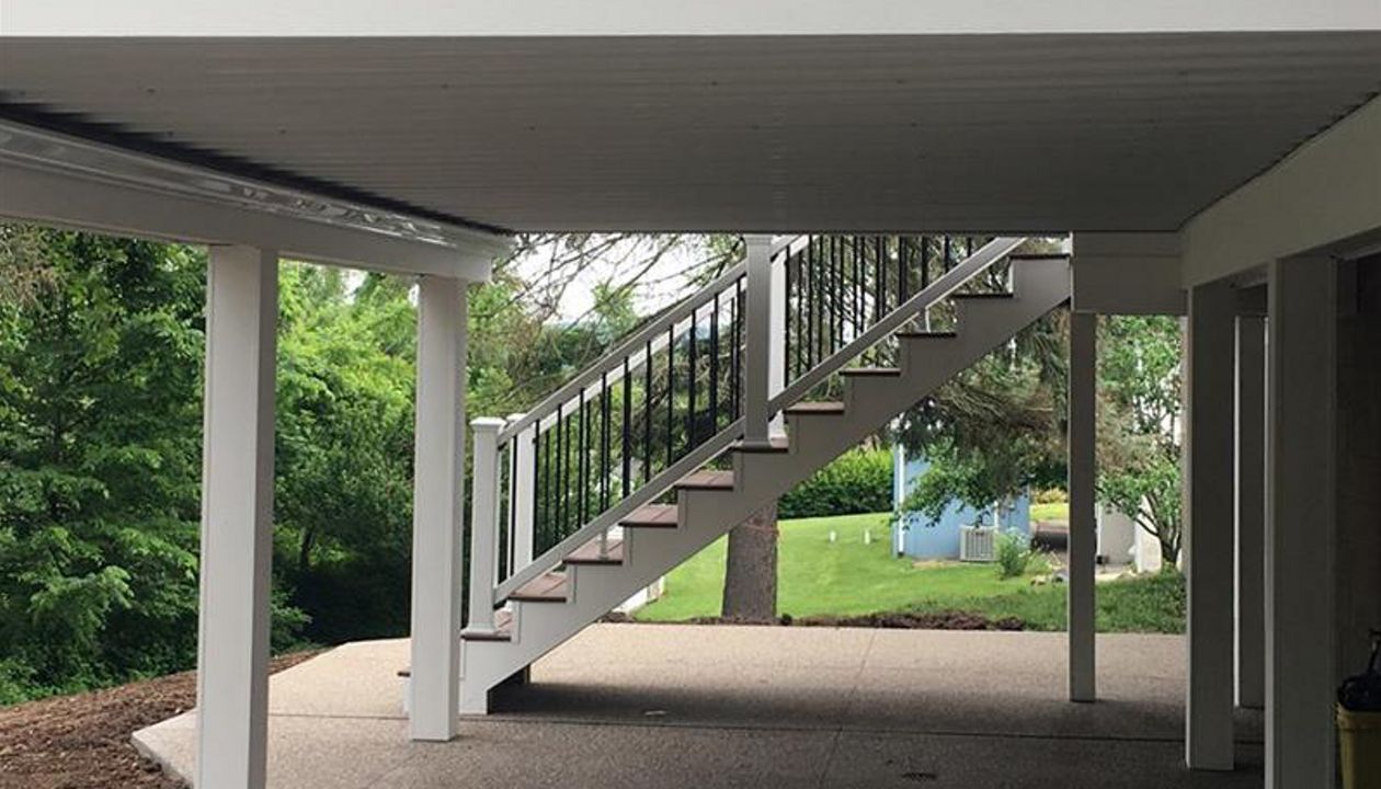Underdeck Ceiling Under Trex Deck