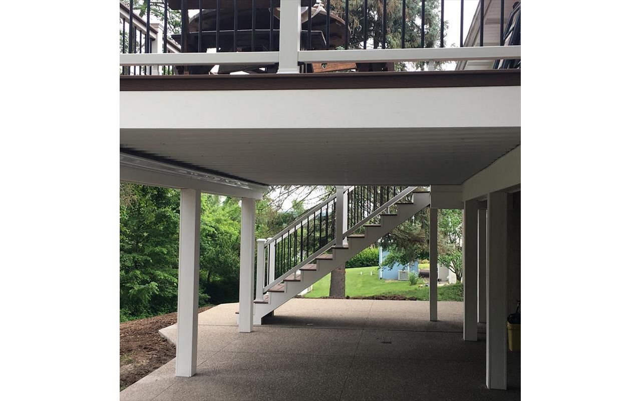 Underdeck Ceiling Under Trex Deck