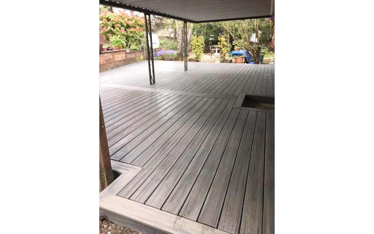 Trex Island Mist Deck in Gladstone, OR