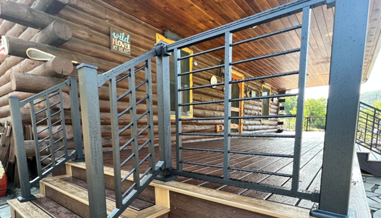 Trex Waterfall Stair Detail