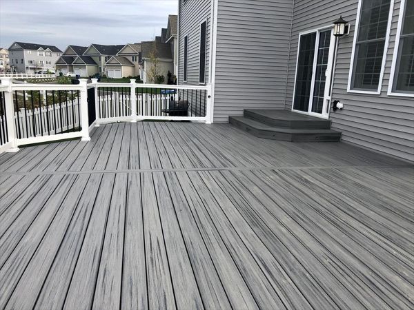 Trex Island Mist in Chesterfield  N.J.