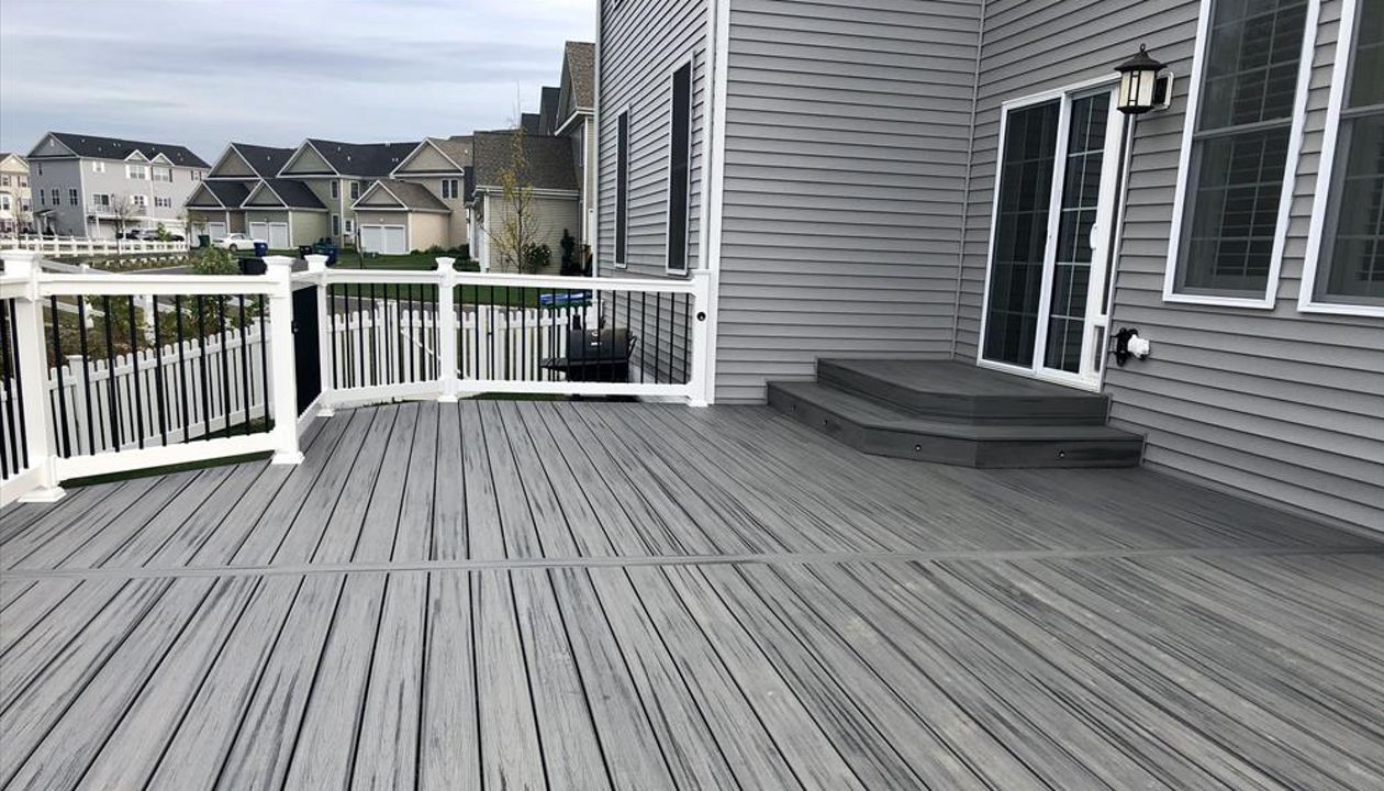 Trex Island Mist in Chesterfield  N.J.