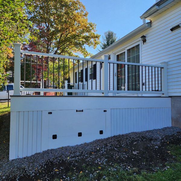 Pebble Grey Rear Porch