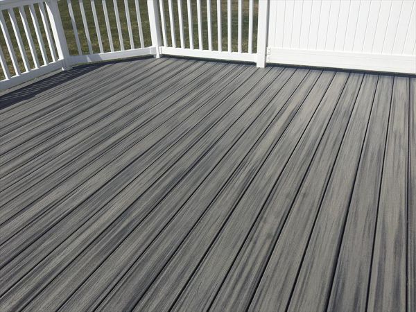 Trex Island Mist decking in Jackson, MI