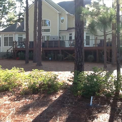 Trex Transcend deck in Pinehurst, NC
