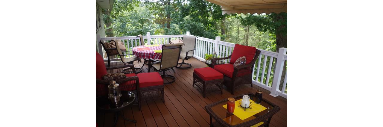 Transcend grooved decking, 12', 16', and 20' lengths