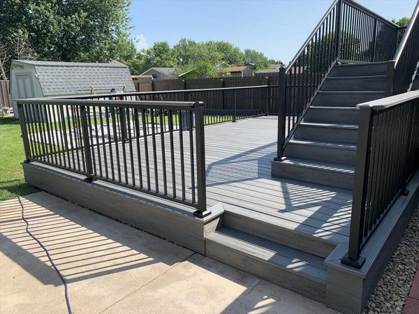 2 Tier Island Mist Picture Frame With Step Set Back