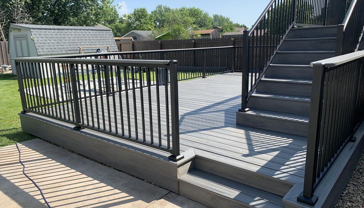 2 Tier Island Mist Picture Frame With Step Set Back