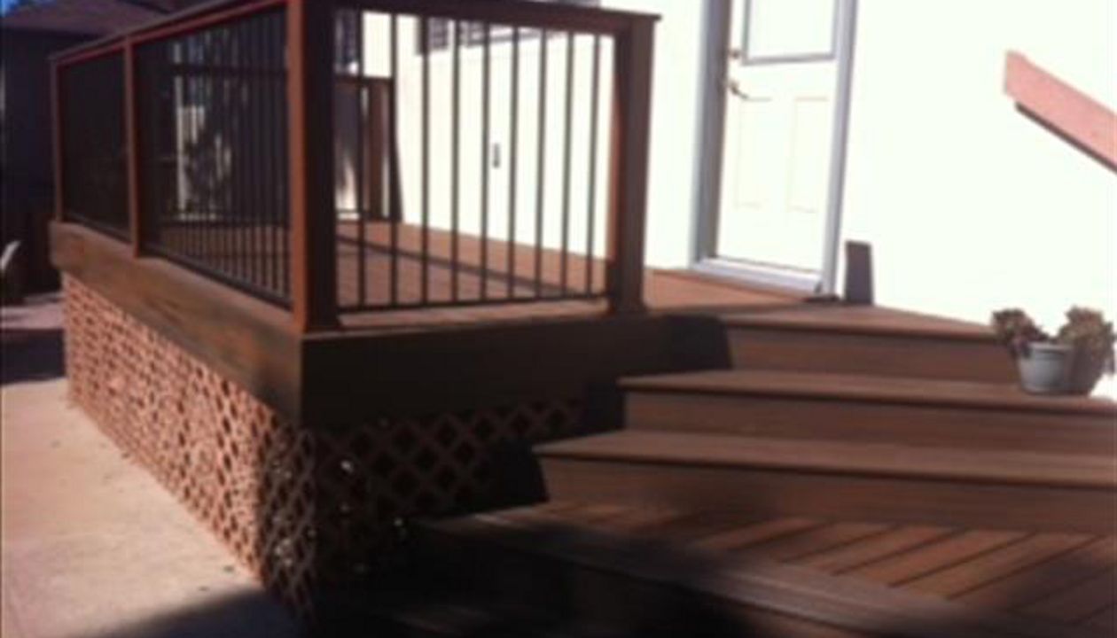 Trex Deck, Lava Rock, Monterey, CA