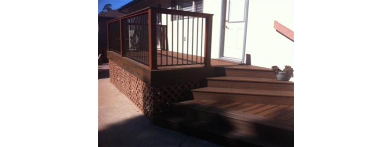 Trex Deck, Lava Rock, Monterey, CA