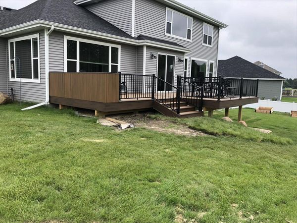 TREX TRANSCEND DECKING (SPICED RUM & HAVANNA GLOD)