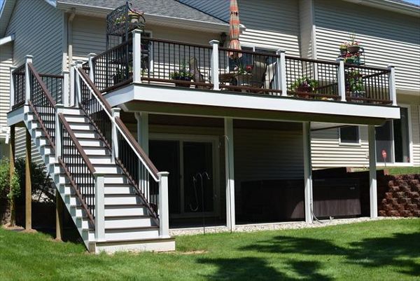 Transcend decking and railing