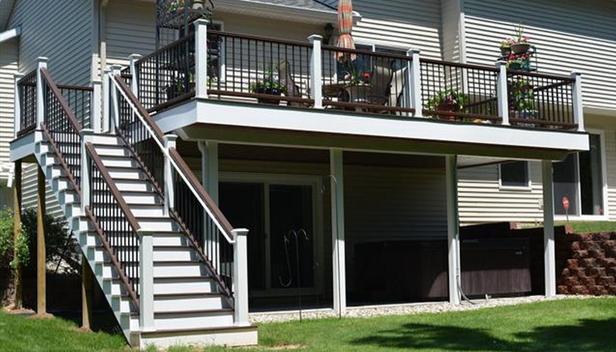 Transcend decking and railing