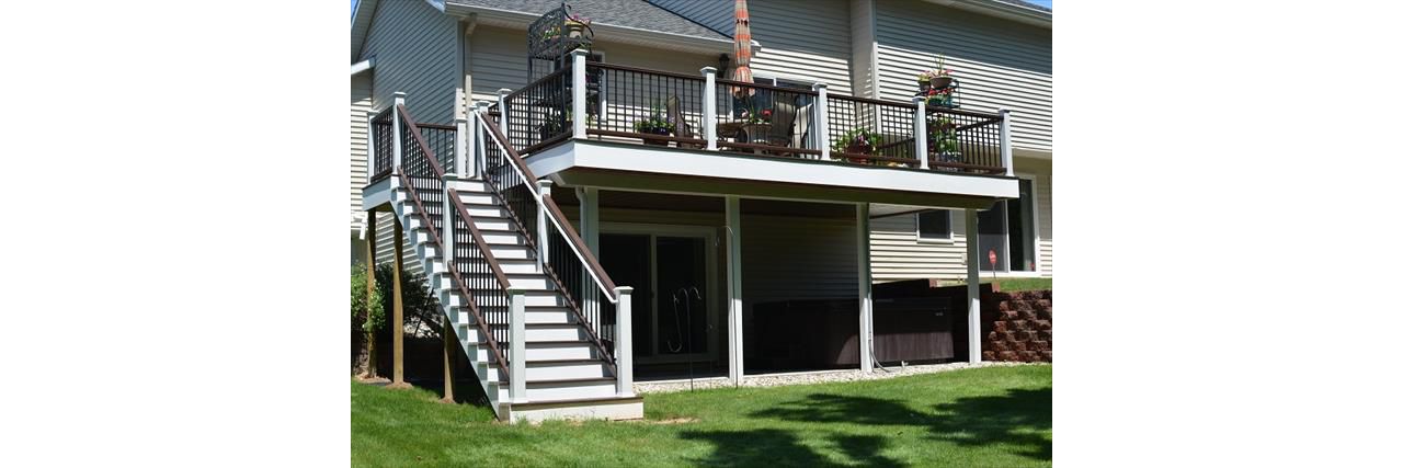 Transcend decking and railing