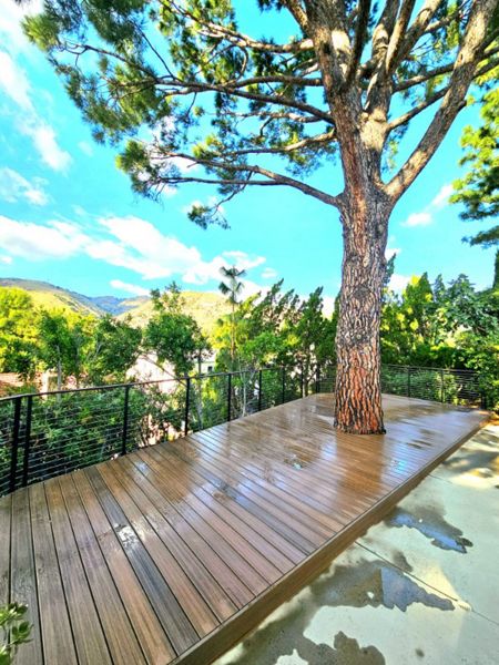 New Trex Deck & Cable Railing in Westlake Village, CA