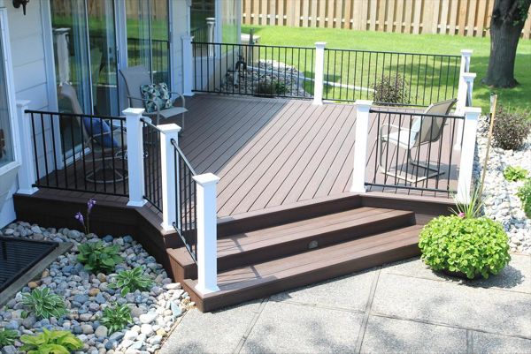 Lava Rock Decking, Border, Fascia, and Risers