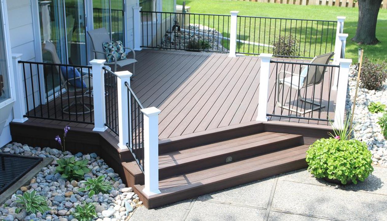 Lava Rock Decking, Border, Fascia, and Risers