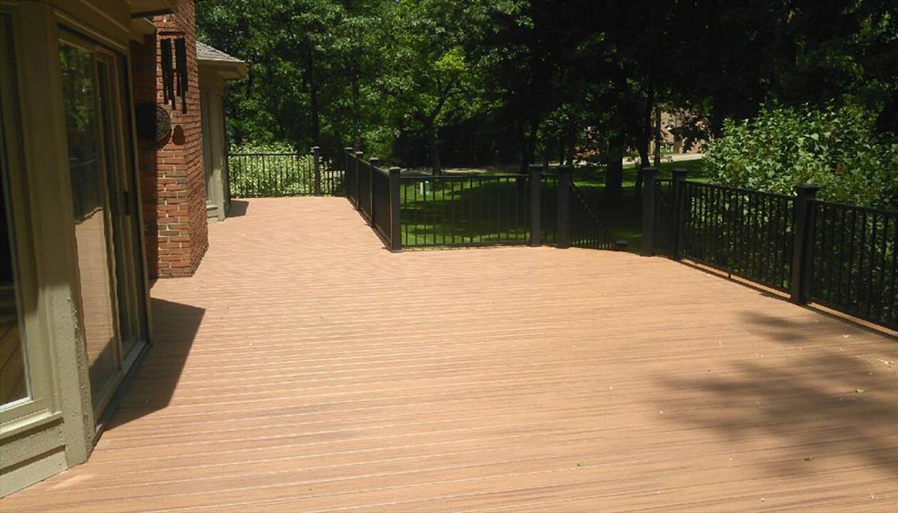 Transcends Decking with Reveal Railing