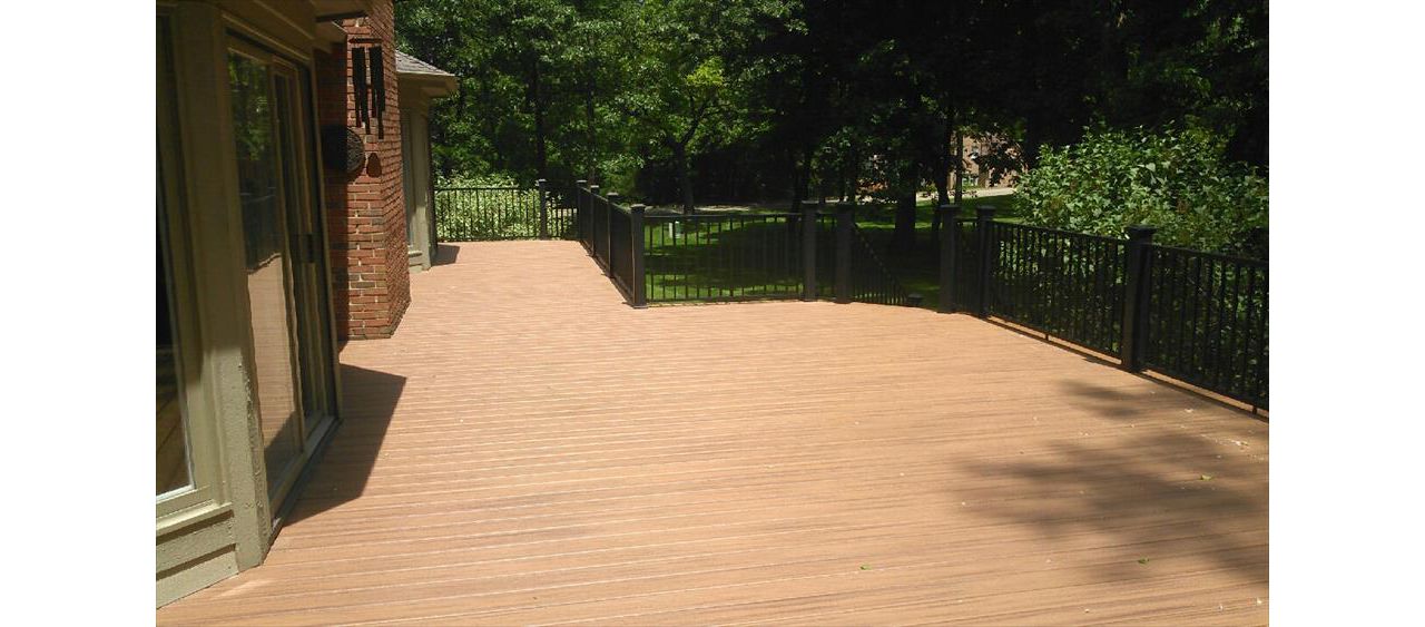 Transcends Decking with Reveal Railing