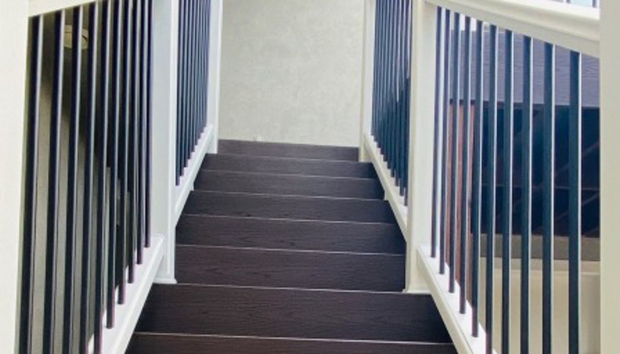 San Jose, Ca. Spiced Rum Trex Stairs & Railing