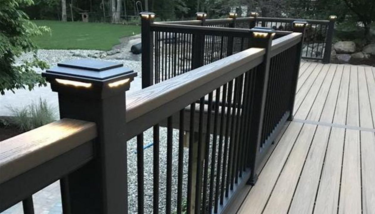 Lighted Cocktail Rail, Kinnelon NJ