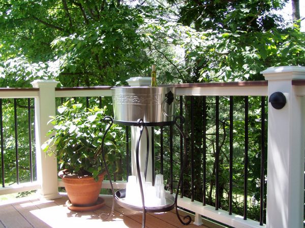 Custom Trex railing.