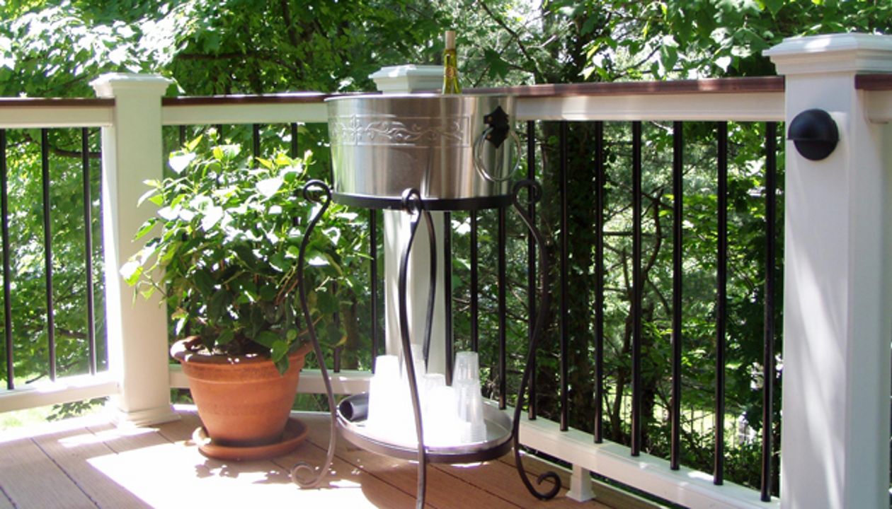 Custom Trex railing.