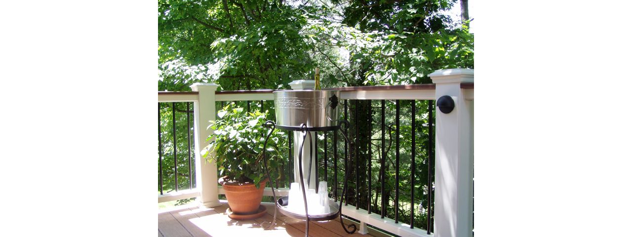 Custom Trex railing.