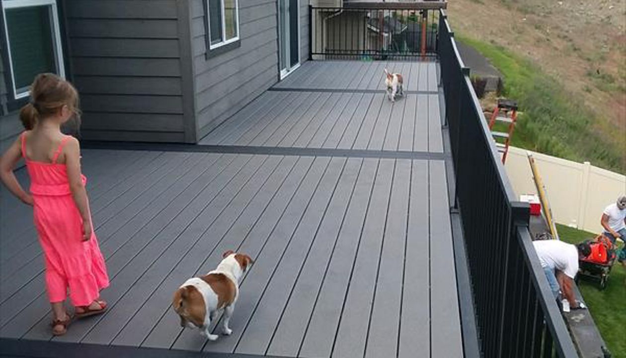 Pebble Grey with Winchester Grey Border