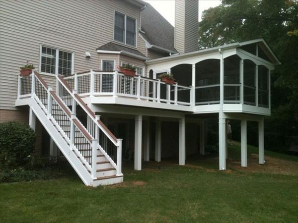 Porch and Deck with Madeira