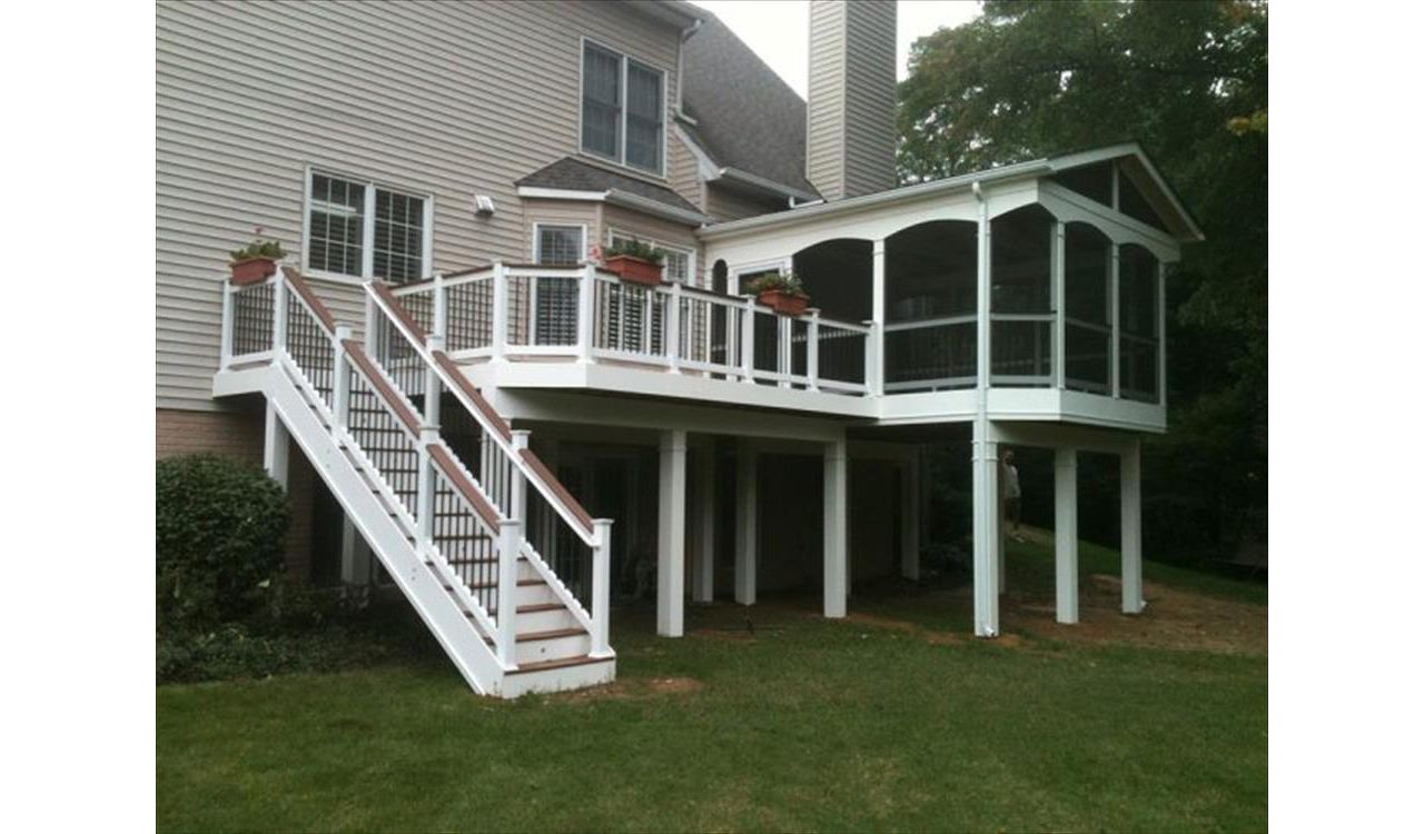 Porch and Deck with Madeira
