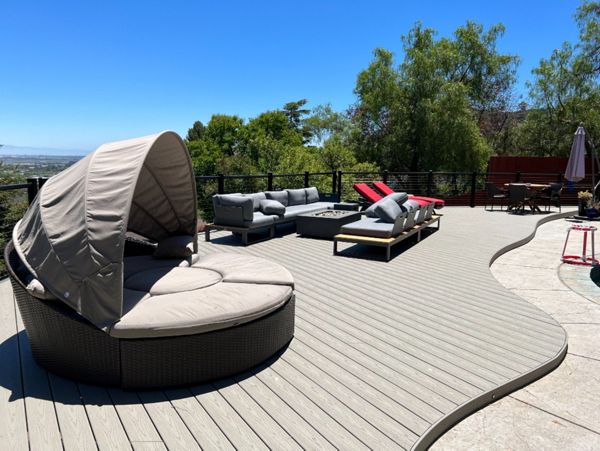 Belmont, CA - Trex Transcends Gravel Path