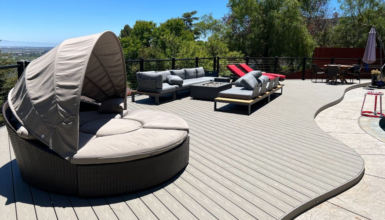 Belmont, CA - Trex Transcends Gravel Path